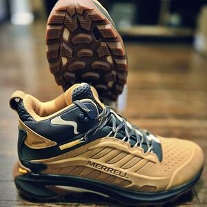 NEW Merrell Men's SZ 8 - Moab Speed 2 Mid Waterproof Hiking Boots - MSRP: $190